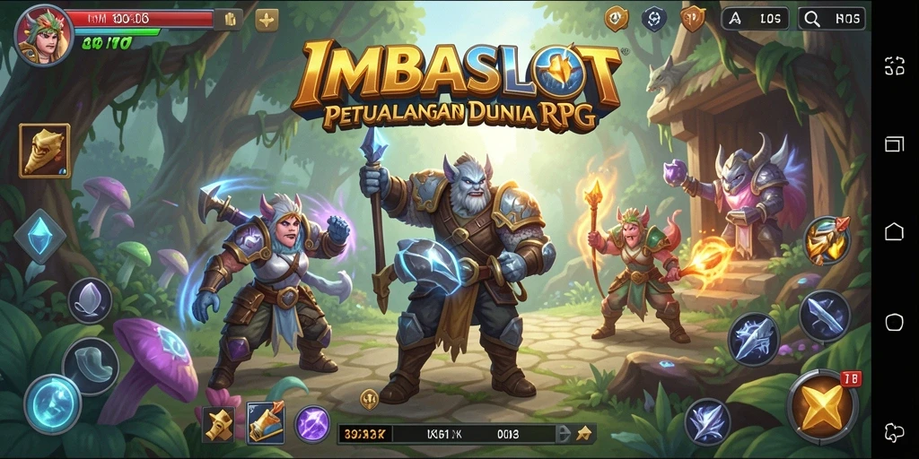 Tampilan gameplay IMBASLOT yang seru dan interaktif di dunia RPG.
