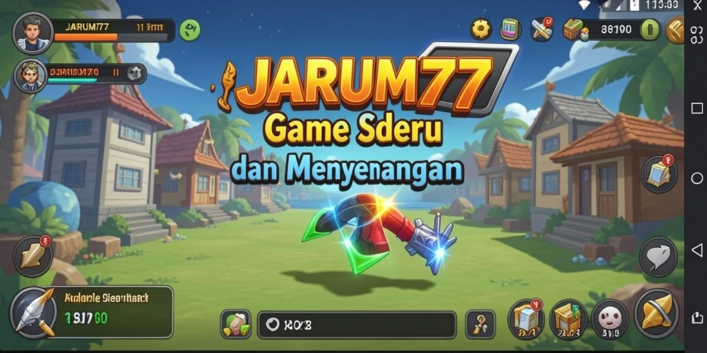 Tampilan menarik dari gameplay JARUM77 yang seru dan menghibur.