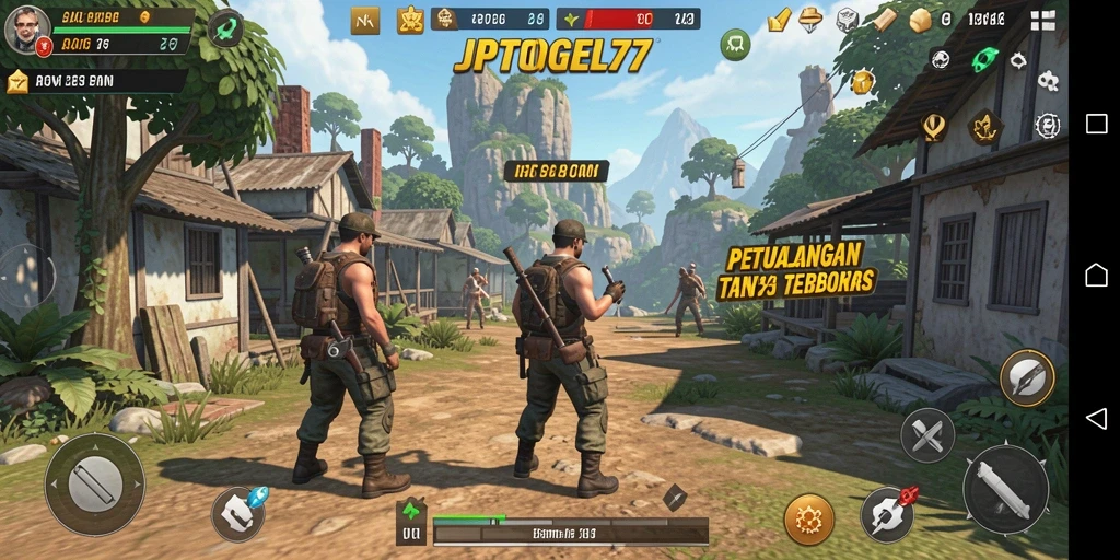 Tampilan gameplay Open World yang memukau dari JPTOGEL77.