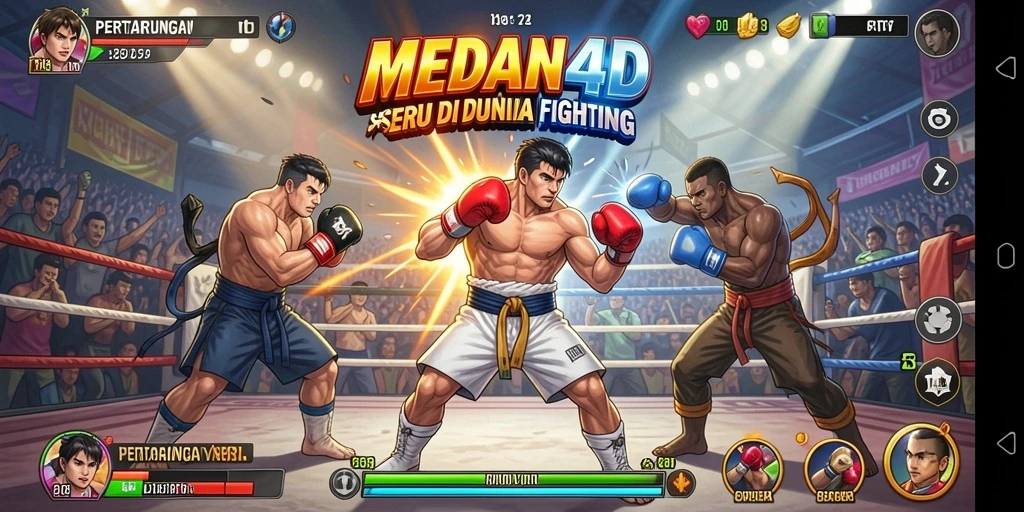 Gameplay pertarungan seru di MEDAN4D dengan aksi mendebarkan.