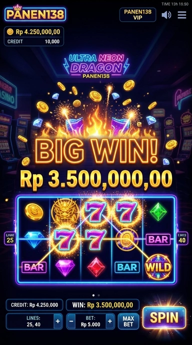 Menunjukkan fitur terbaru aplikasi di panen138.